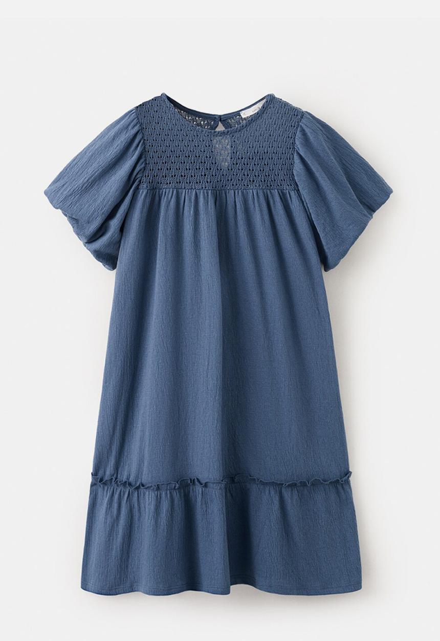 MANGO - Dress CARLA - Navy