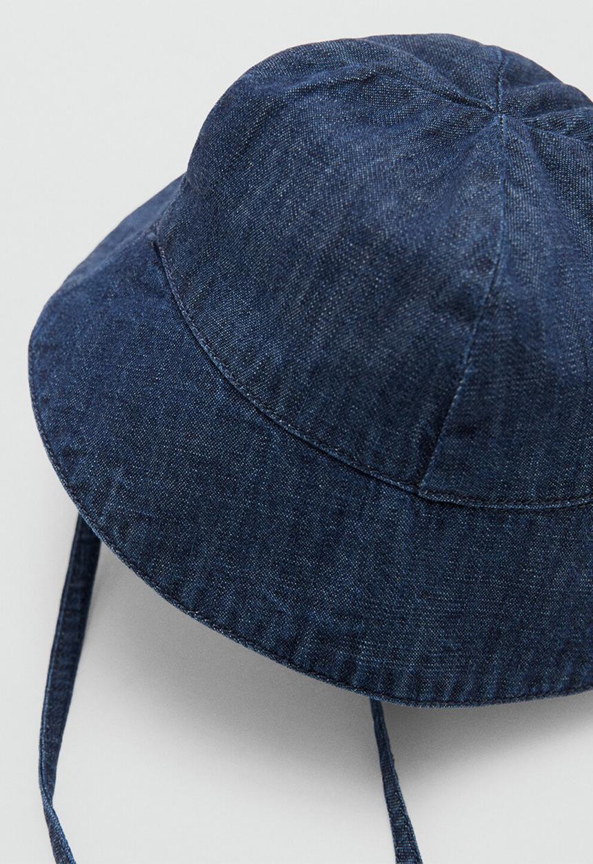 MANGO - Beanie GRANADAB - Open Blue