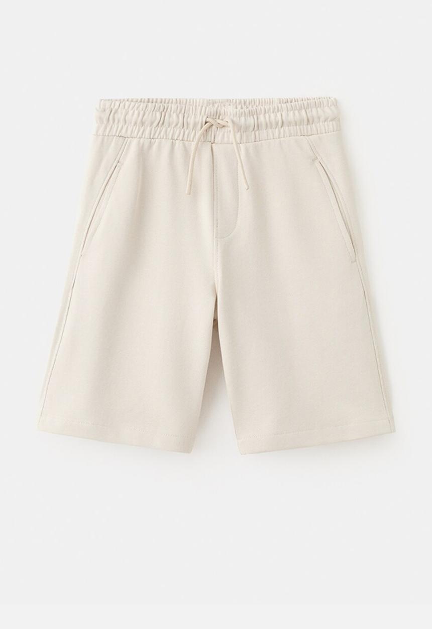 MANGO - Bermudas FRANCIA - Light Beige