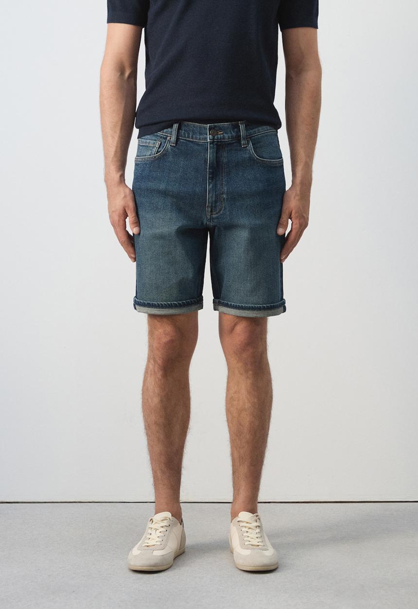 MANGO - Bermuda Shorts Rock - Blue
