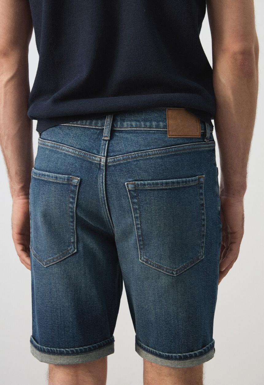 MANGO - Bermuda Shorts Rock - Blue