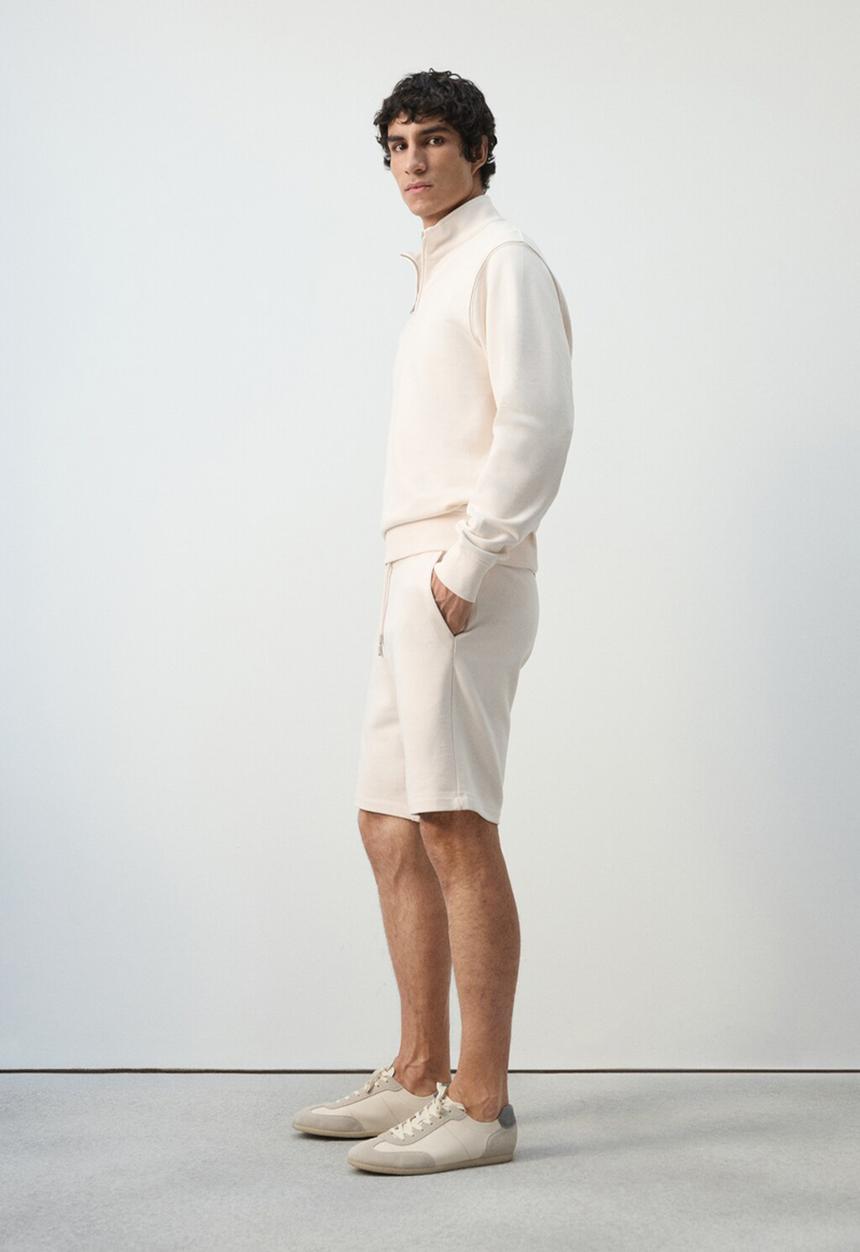 MANGO - Shorts Funchal - Light Beige