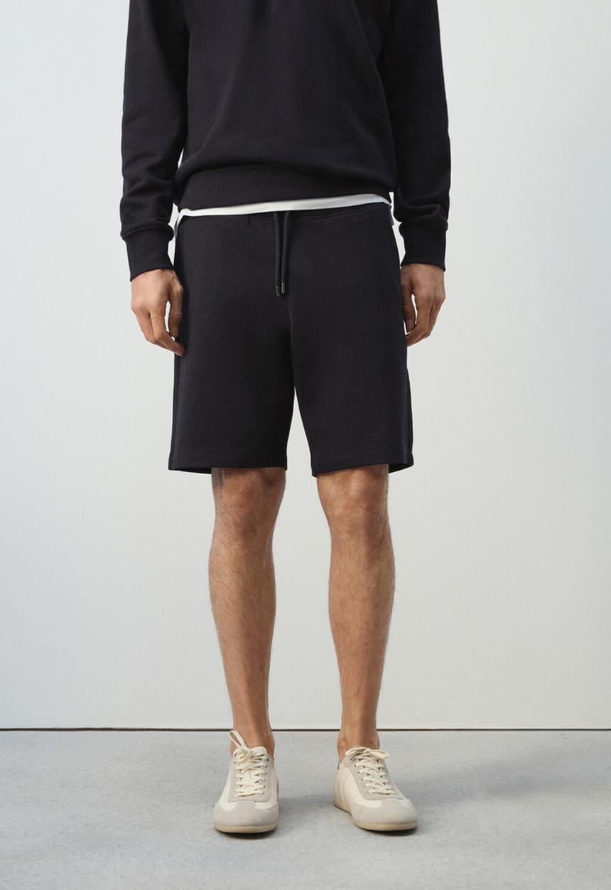 MANGO - Shorts Funchal - Navy
