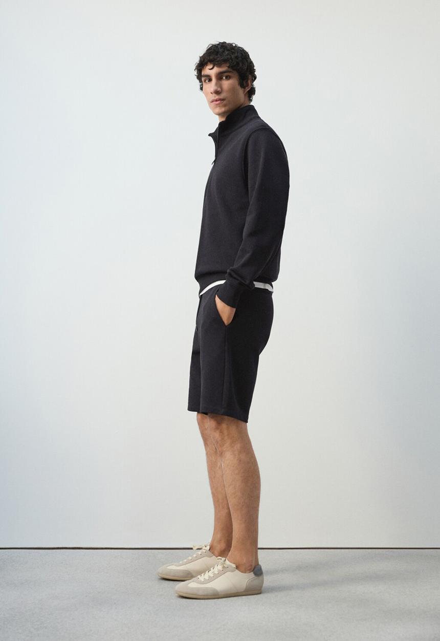 MANGO - Shorts Funchal - Navy