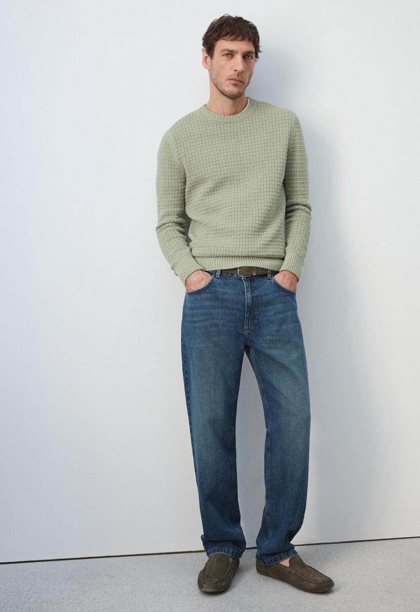 MANGO - Jeans Andreas - Open Blue
