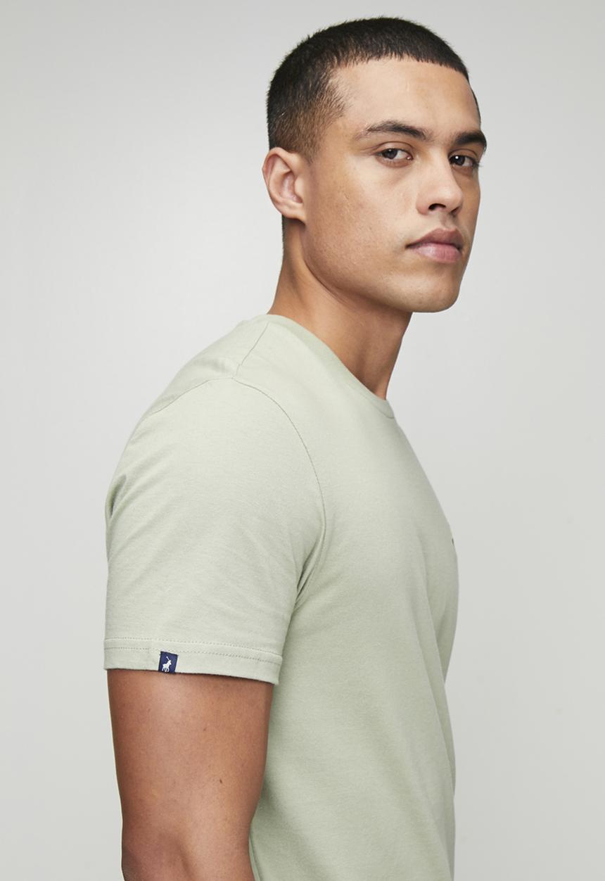 POLO - Lucas Essential Short sleeve Tee - Sage