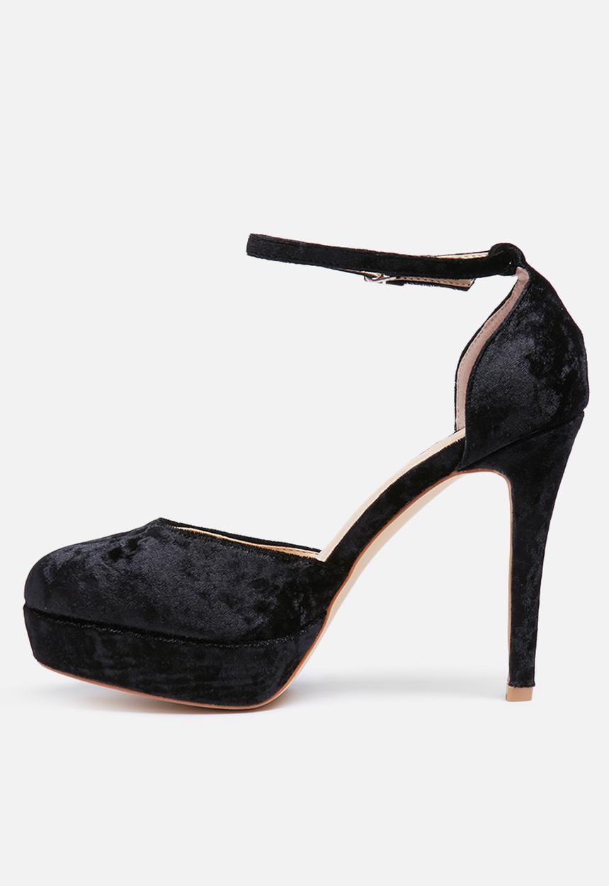 Glamorous - Cece velvet platform