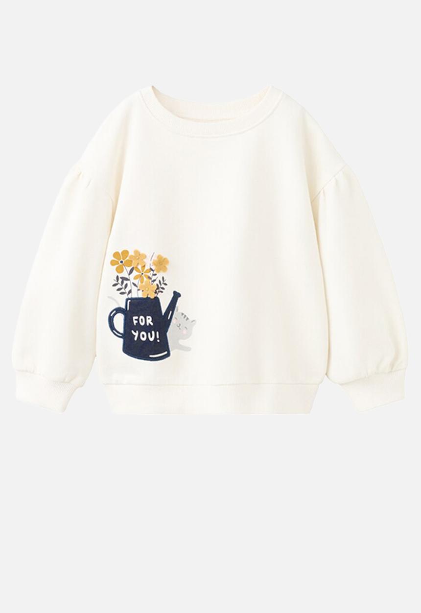 MANGO - Sweatshirt Garden - Natural