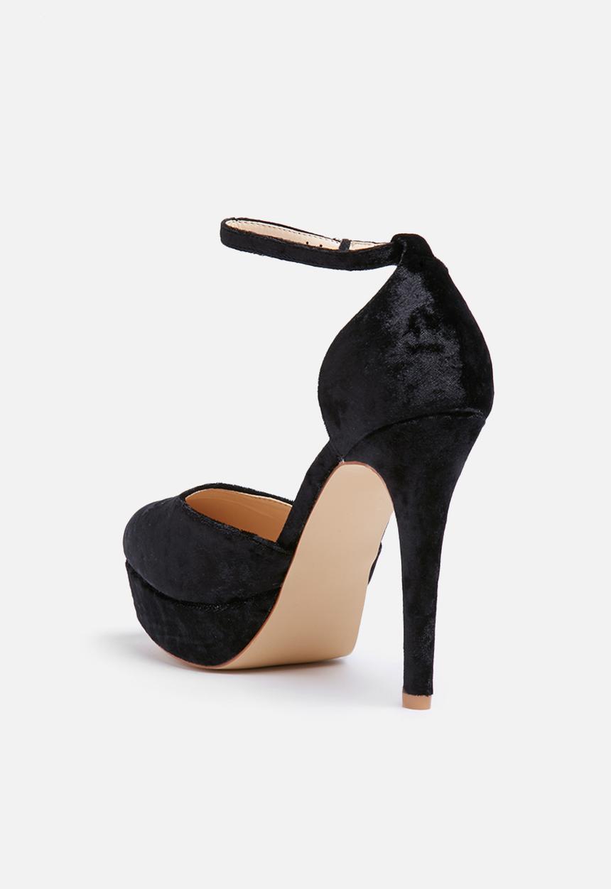 Glamorous - Cece velvet platform