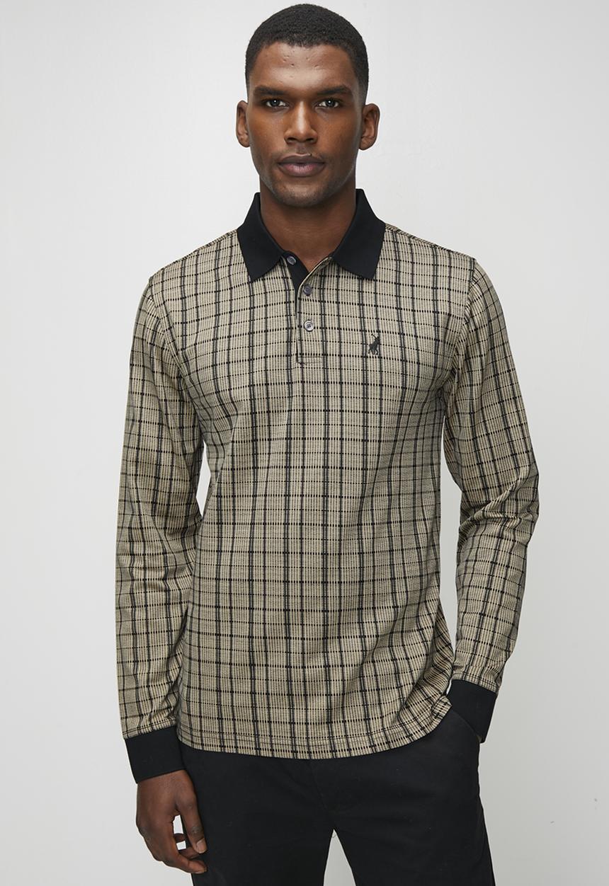 POLO - Yerin Jacquard Ls Goler - Stone