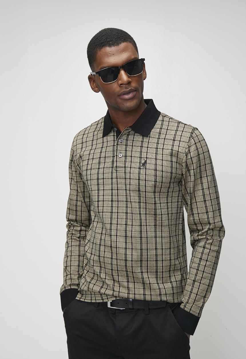 POLO - Yerin Jacquard Ls Goler - Stone