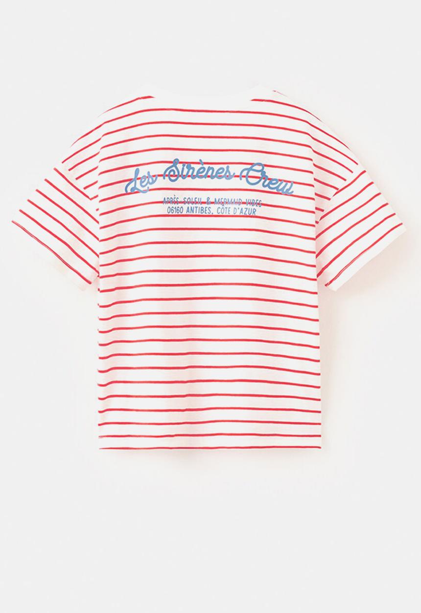 MANGO - T-Shirt Mermaid - Red