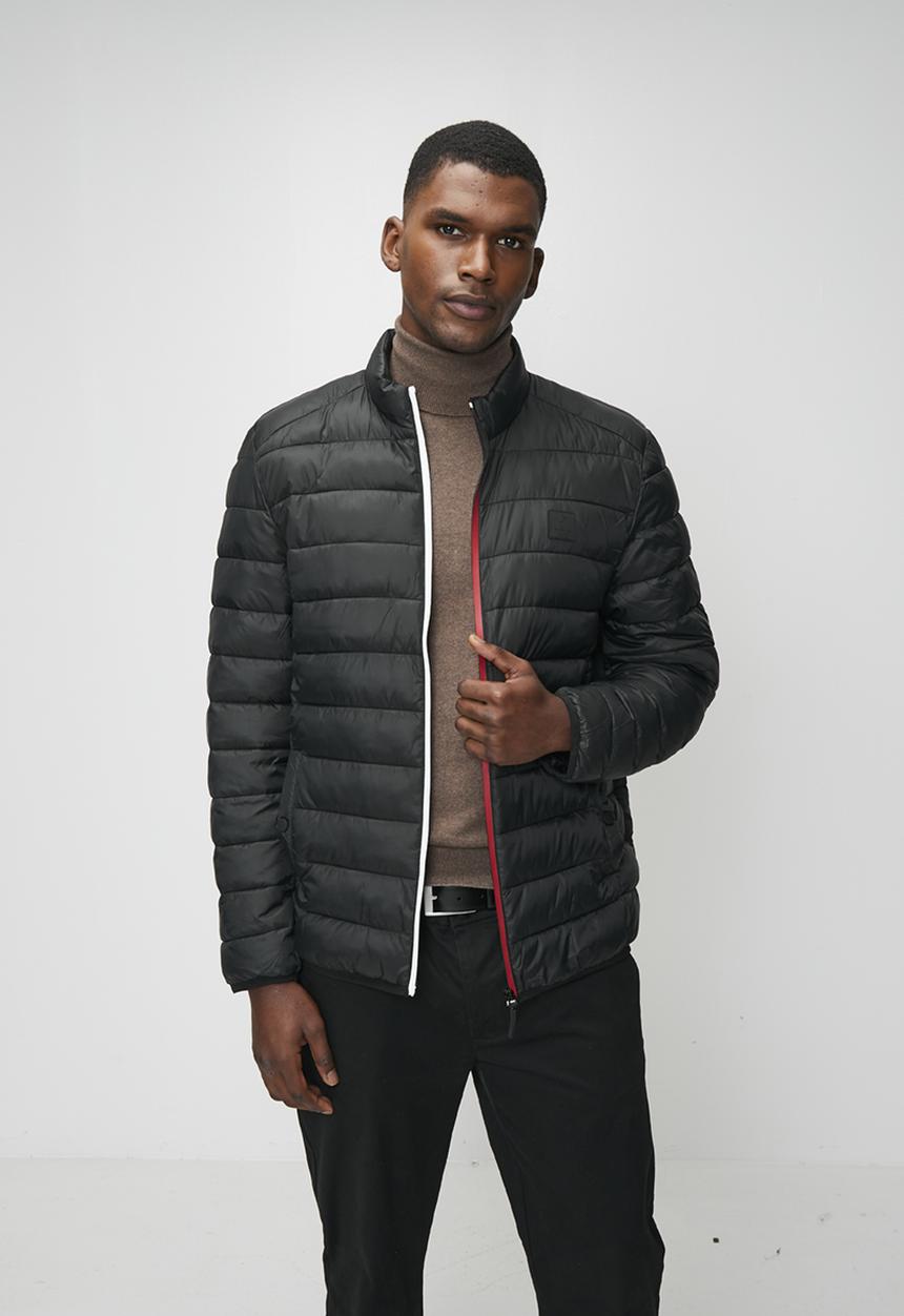 POLO - Rocky Quilted Puffer Ls Jacket - Black