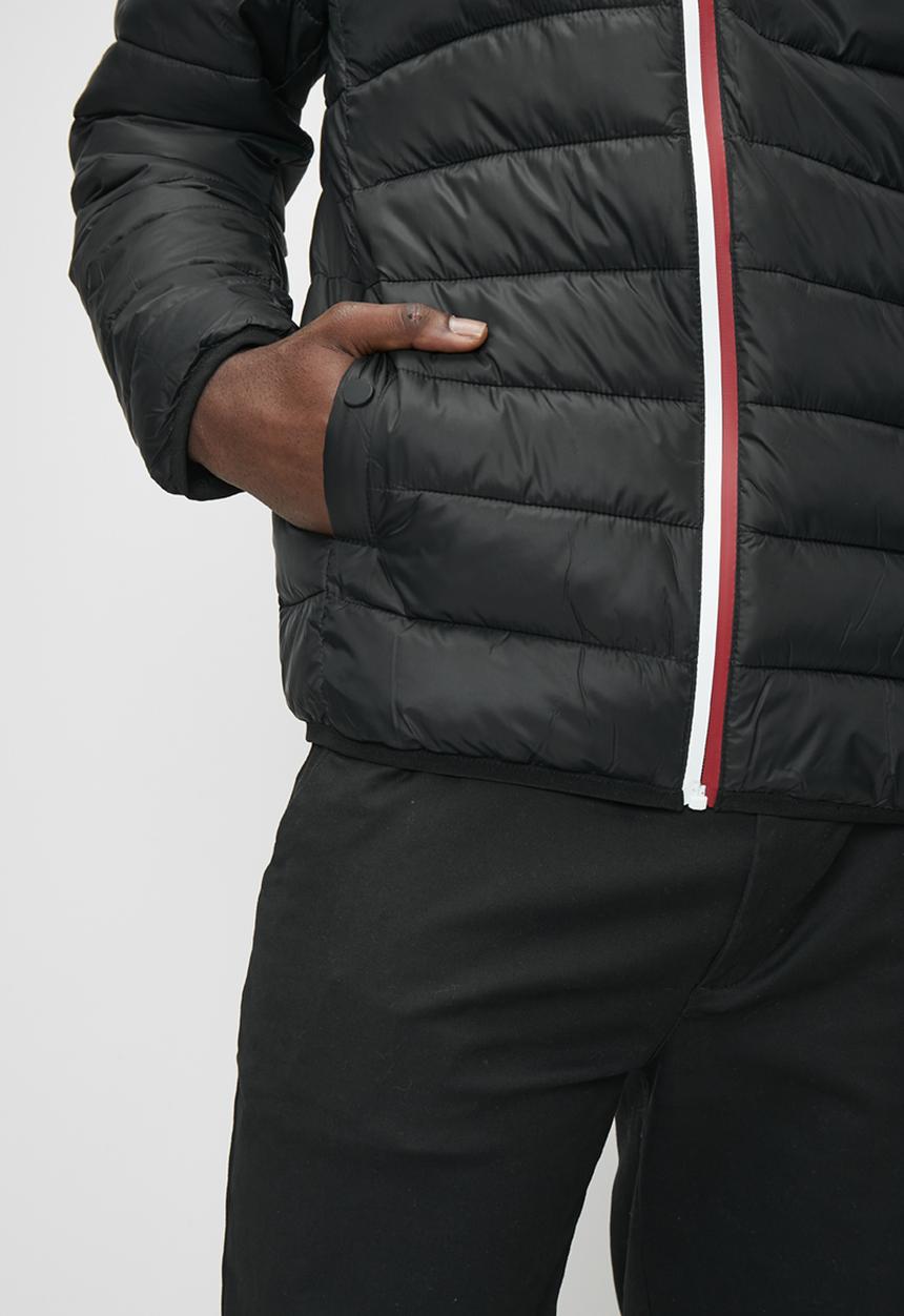 POLO - Rocky Quilted Puffer Ls Jacket - Black