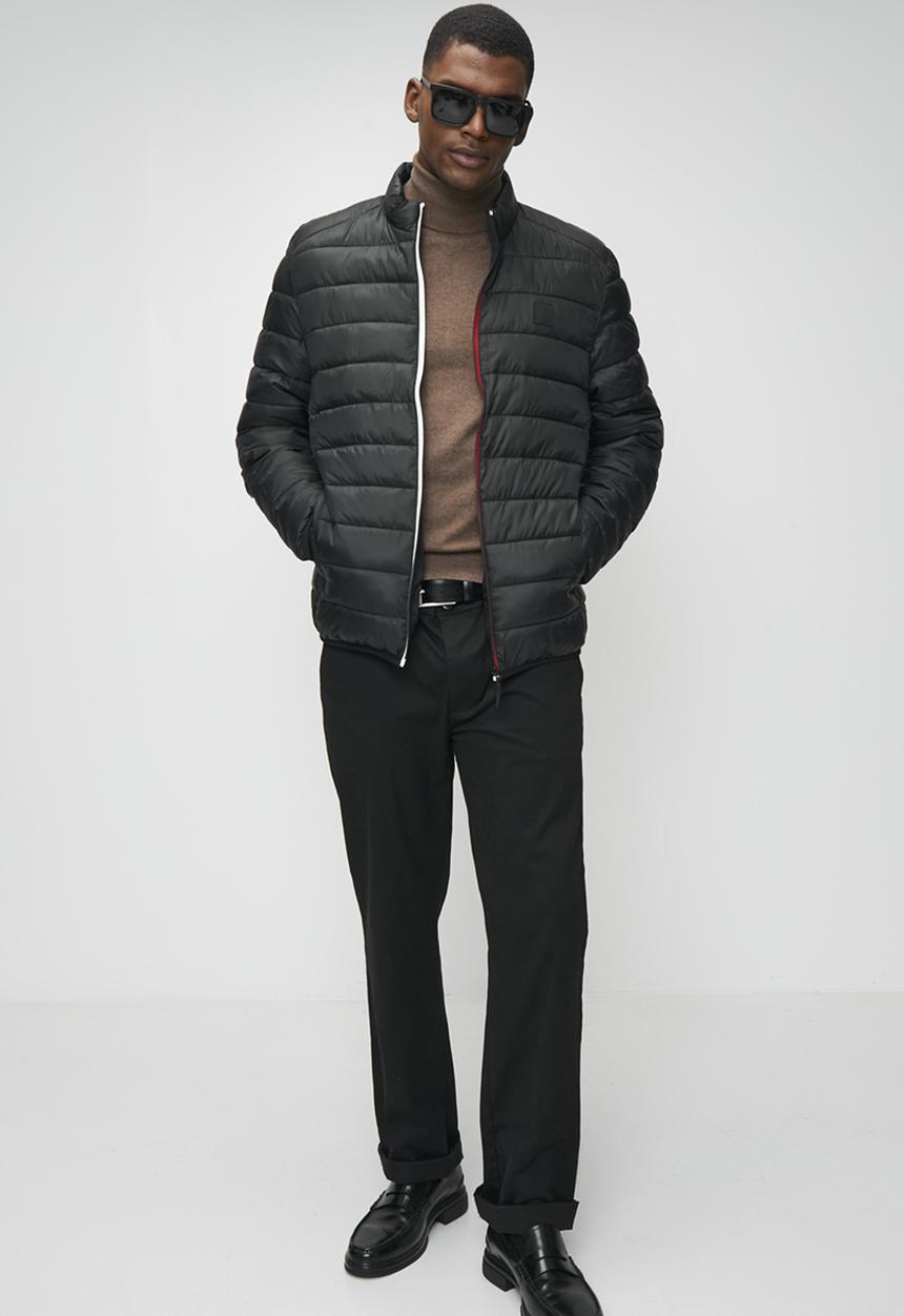 POLO - Rocky Quilted Puffer Ls Jacket - Black