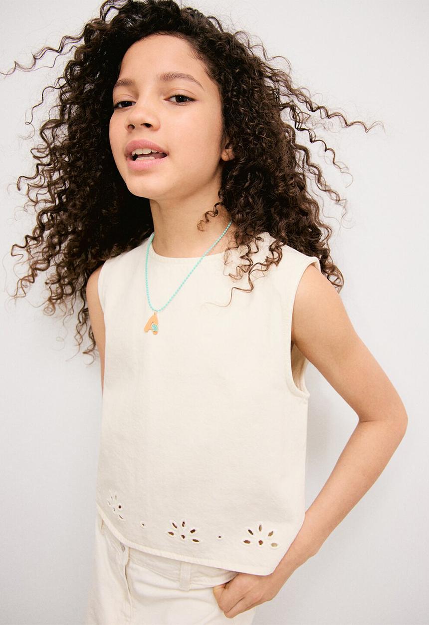 MANGO - Blouse LIASET - Light Beige