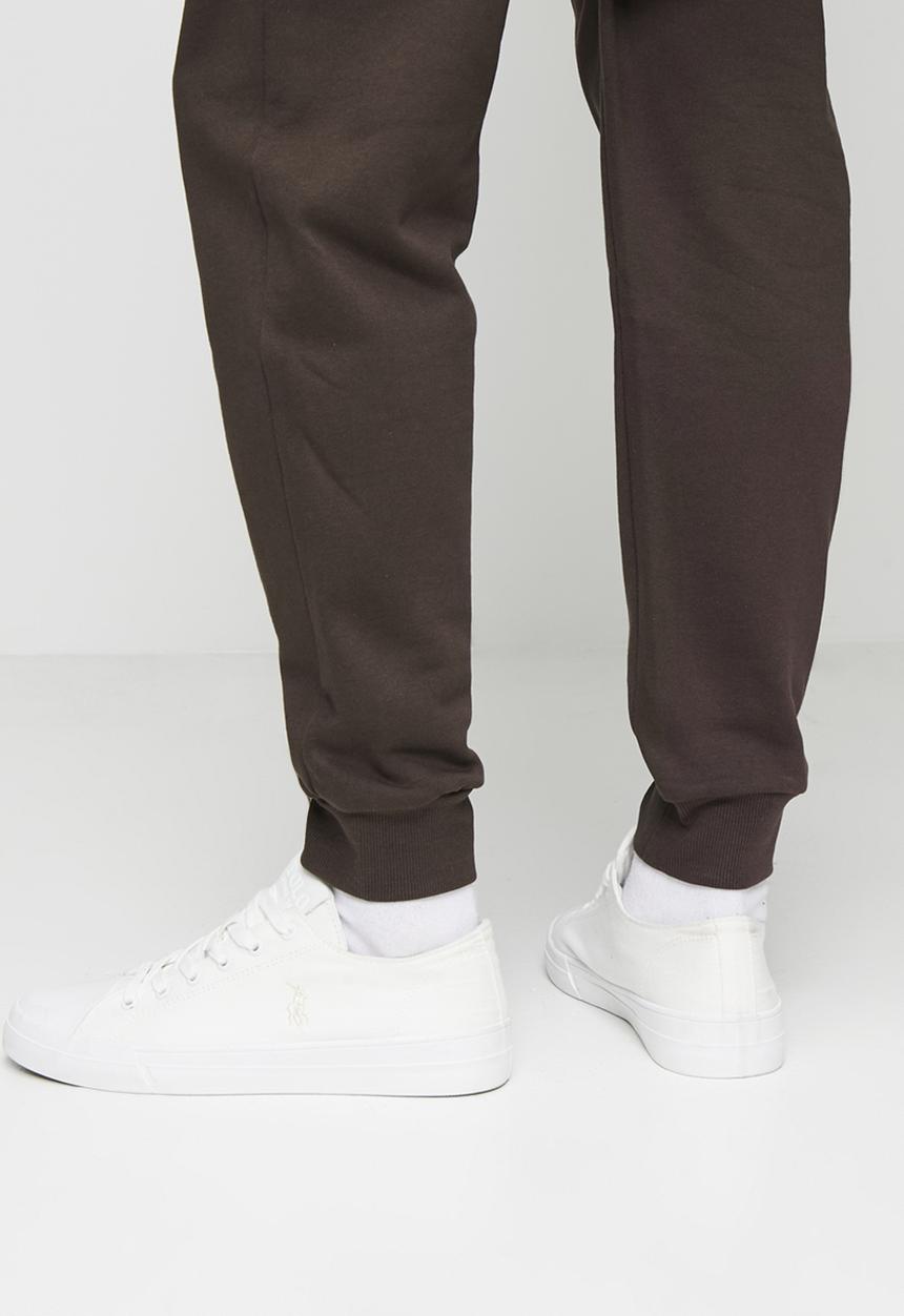 POLO - Aakil Essential Fleece Jogger - Dark Brown