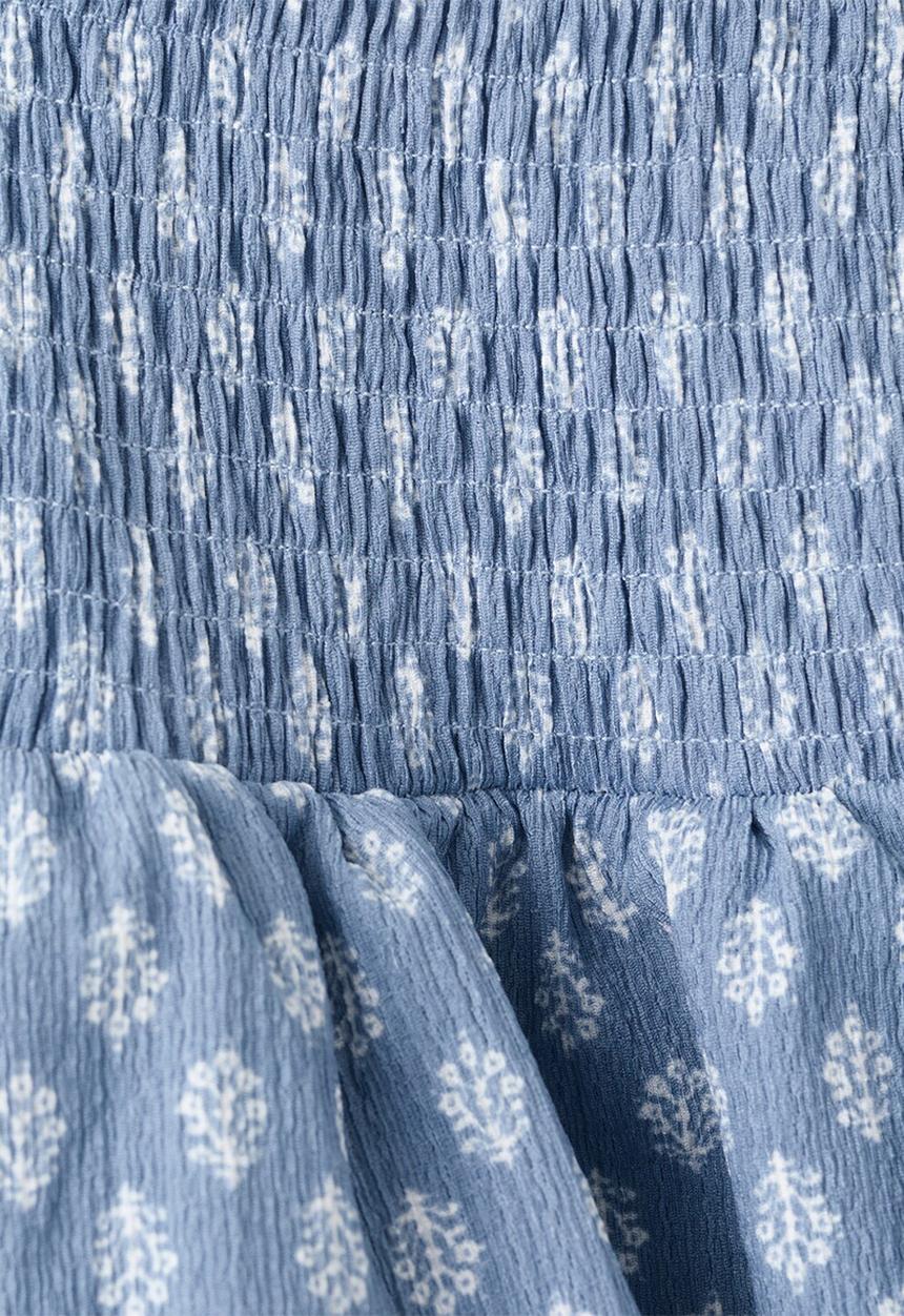 MANGO - Skirt SELLOSET - Medium Blue
