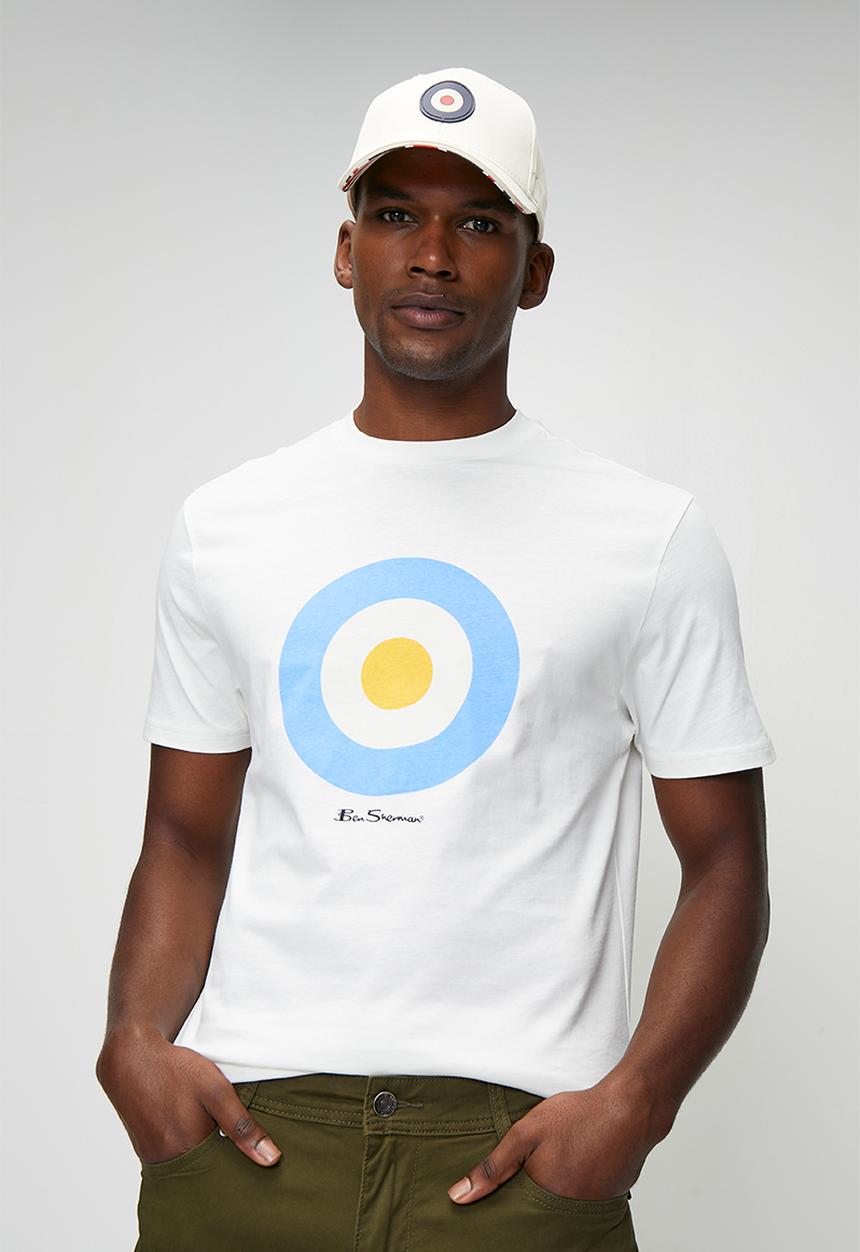 Ben Sherman - Essential Target Tee-Shirt-White