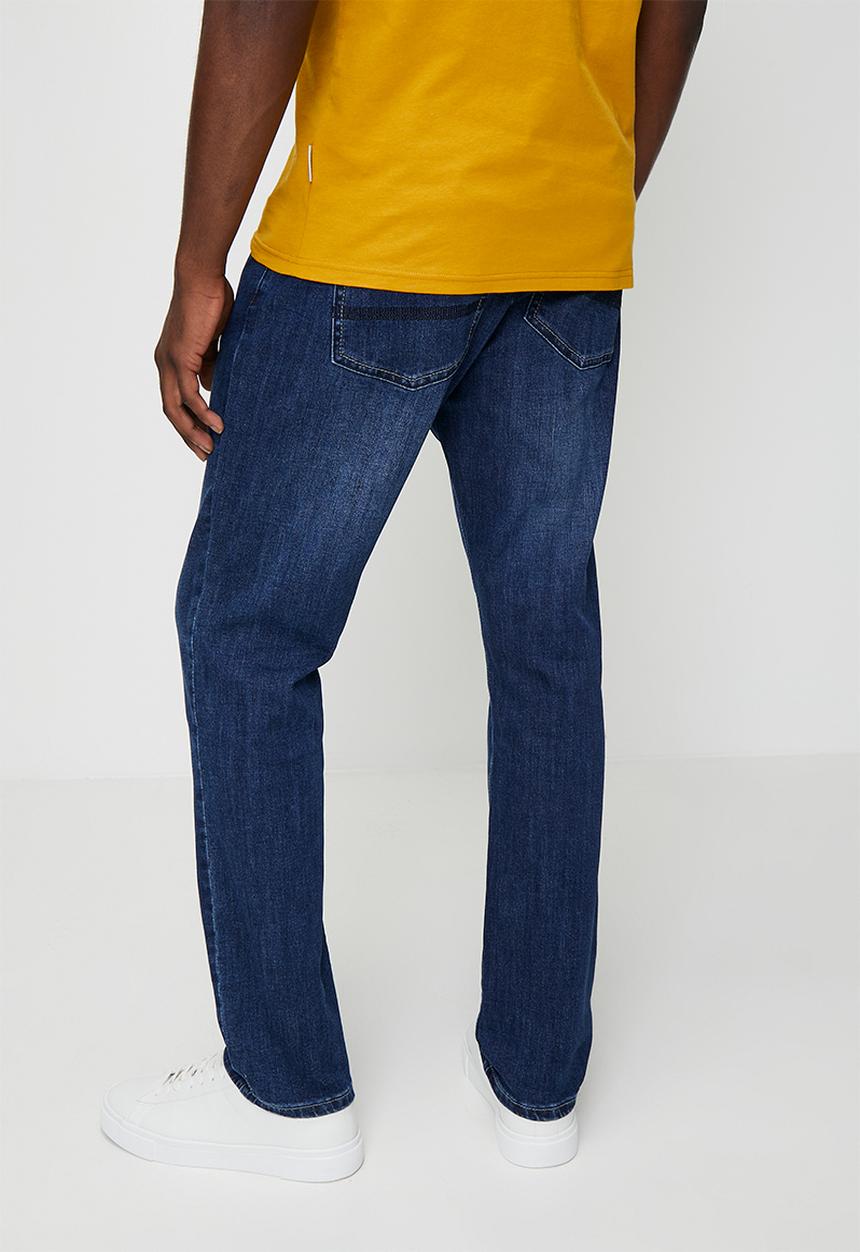 Ben Sherman - Straight Fit Classic Denim - Mid Blue
