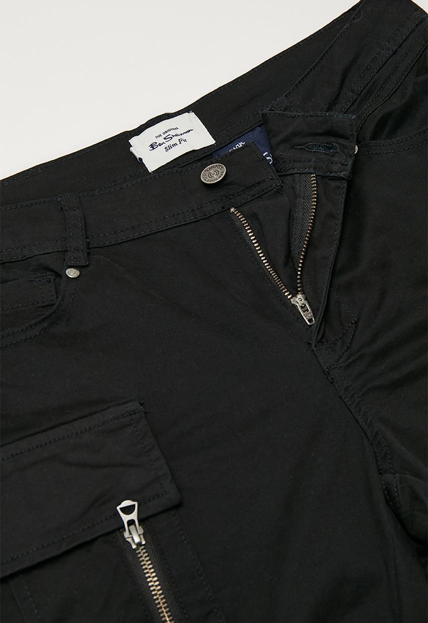 Ben Sherman - Cargo Pant - Black