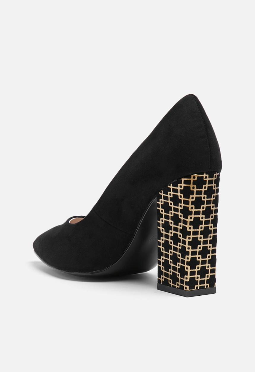 Glamorous - Aria printed heel