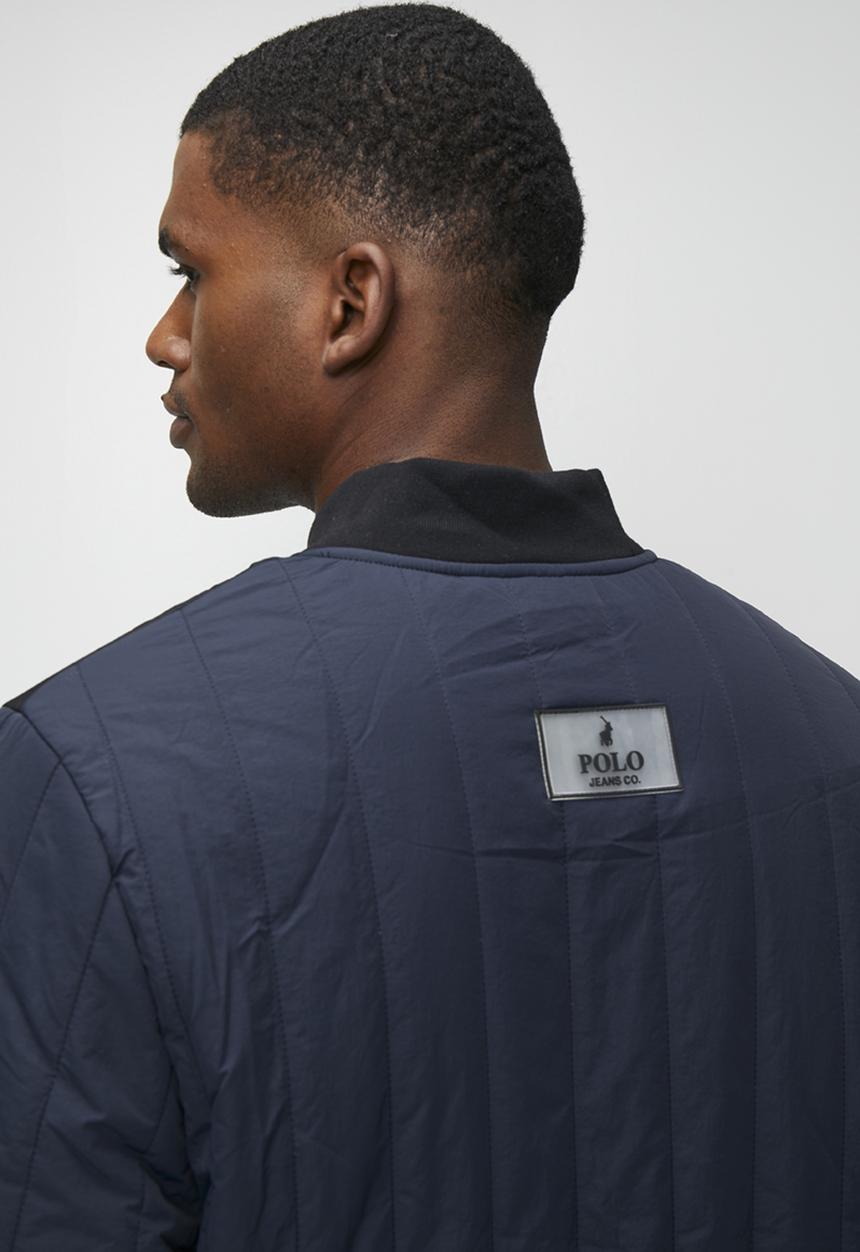 POLO - Colt PJC Quilted Bomber Jacket - Navy