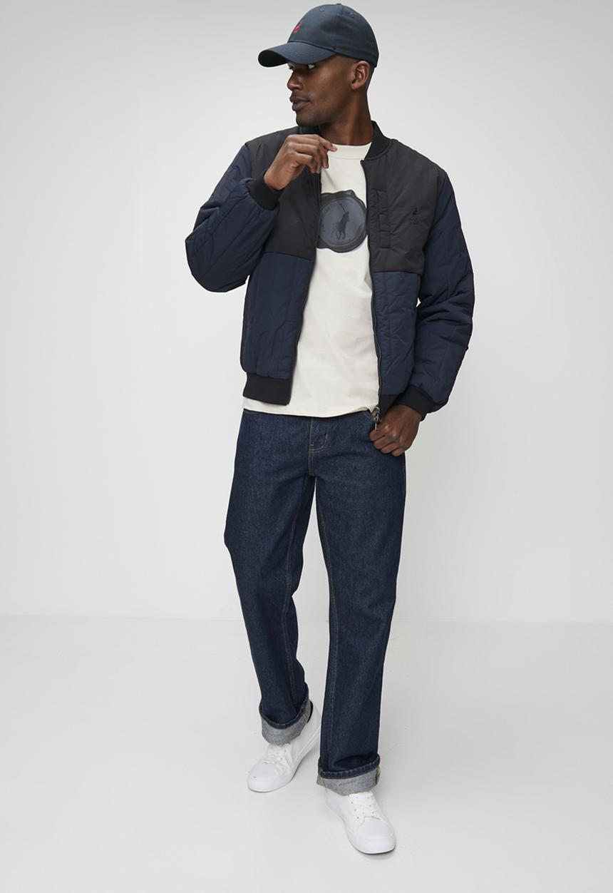 POLO - Colt PJC Quilted Bomber Jacket - Navy