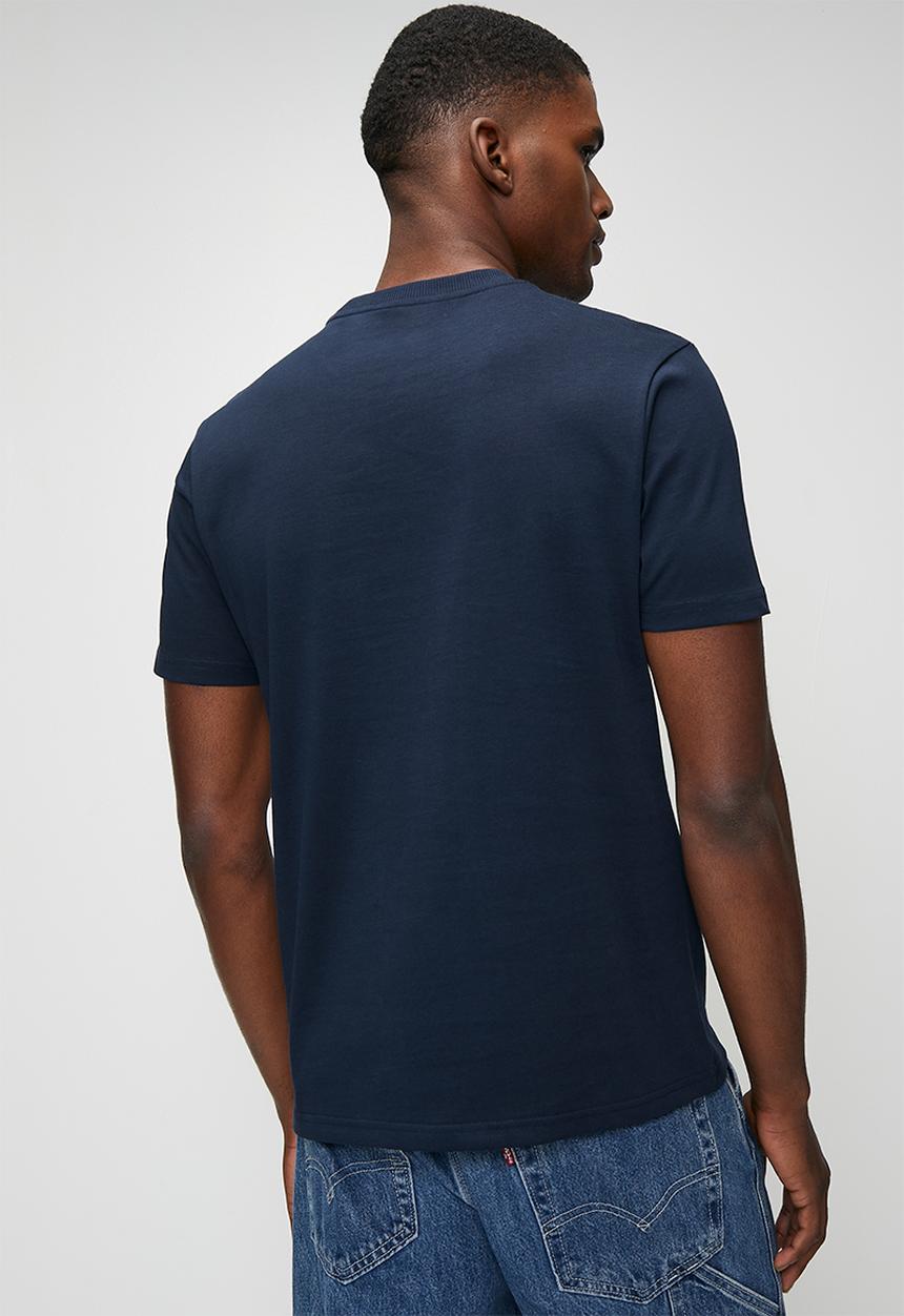 Ben Sherman - Bear Chenille Fur Tee-Shirt - Navy