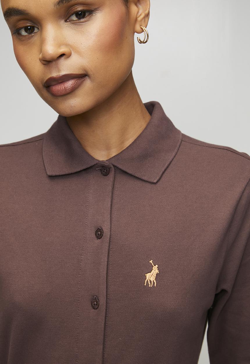 POLO - Wmn Elizabeth Flare Short sleeve Golfer Dress - Huckelberry