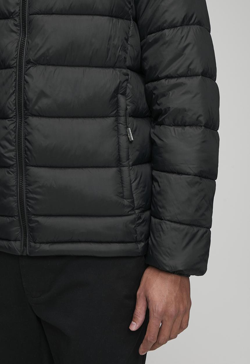JEEP - Core Long Sleeve Puffer Jacket - Black