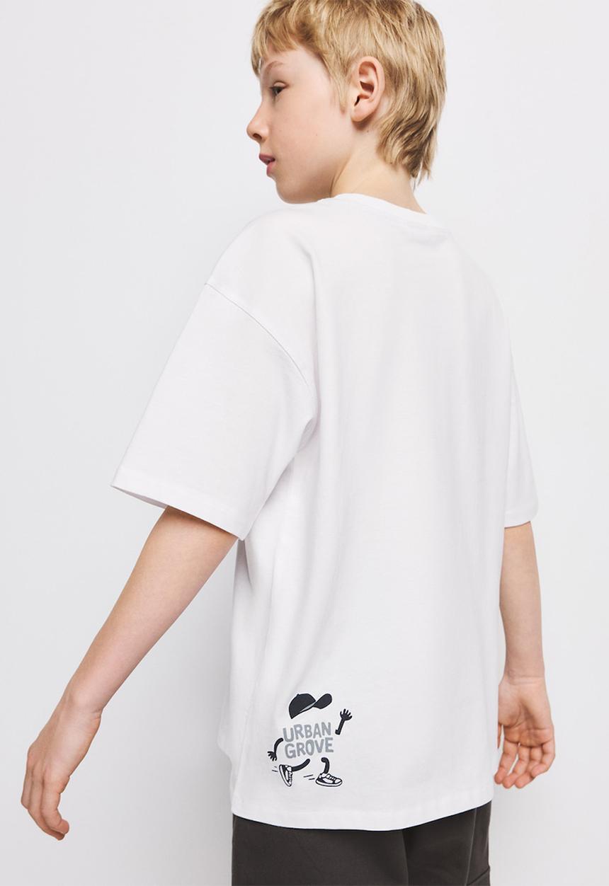 MANGO - T-Shirt NEWYORK - White