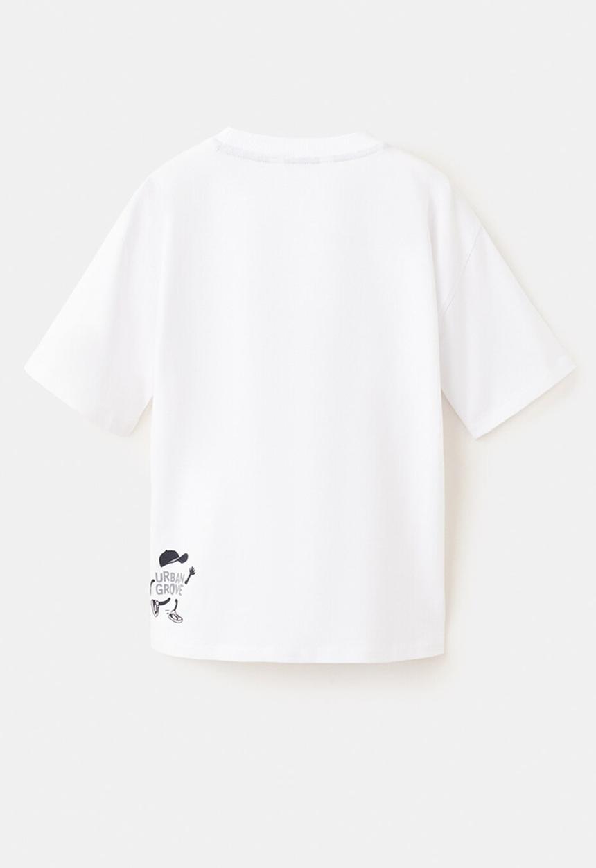 MANGO - T-Shirt NEWYORK - White