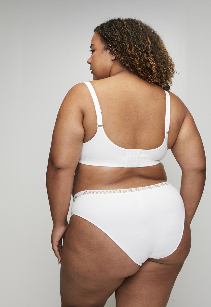 Easy Curves Shapewear - Plus size bra - white
