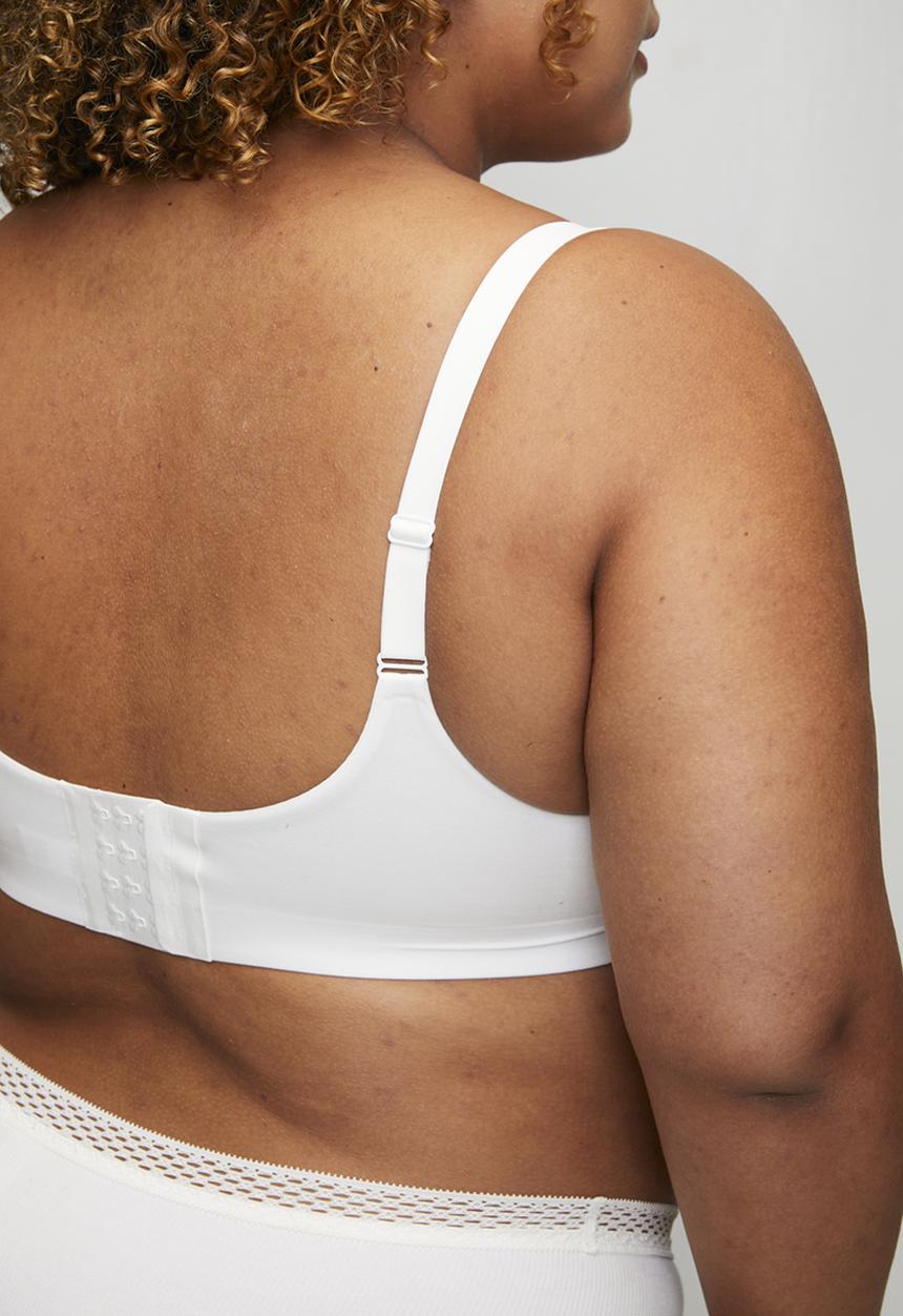 Easy Curves Shapewear - Plus size bra - white