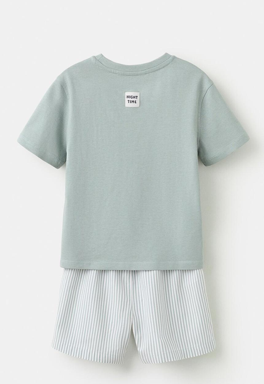 MANGO - Pyjama CLASSPIB - Green