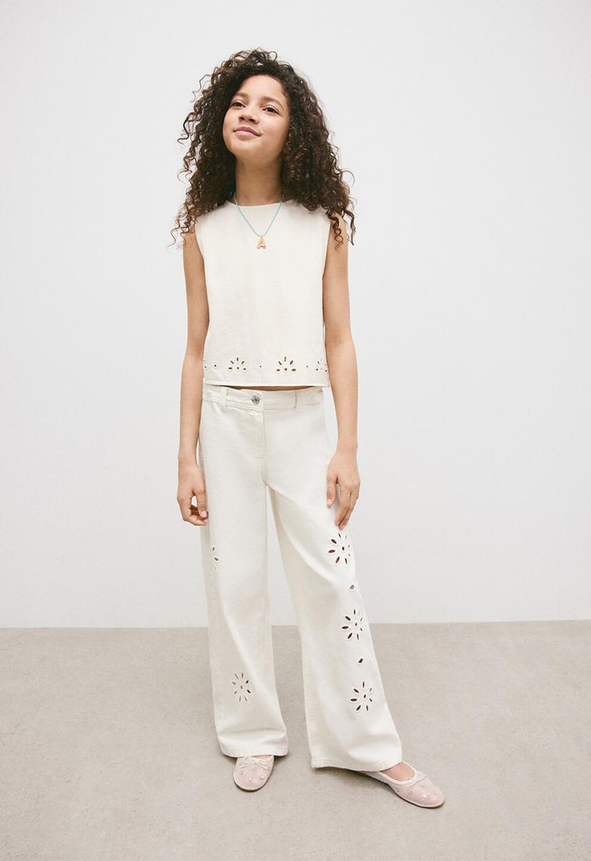 MANGO - Jeans LIASET - Light Beige
