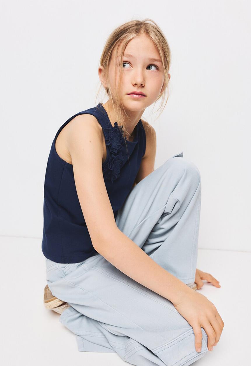 MANGO - T-Shirt NANCY - Navy