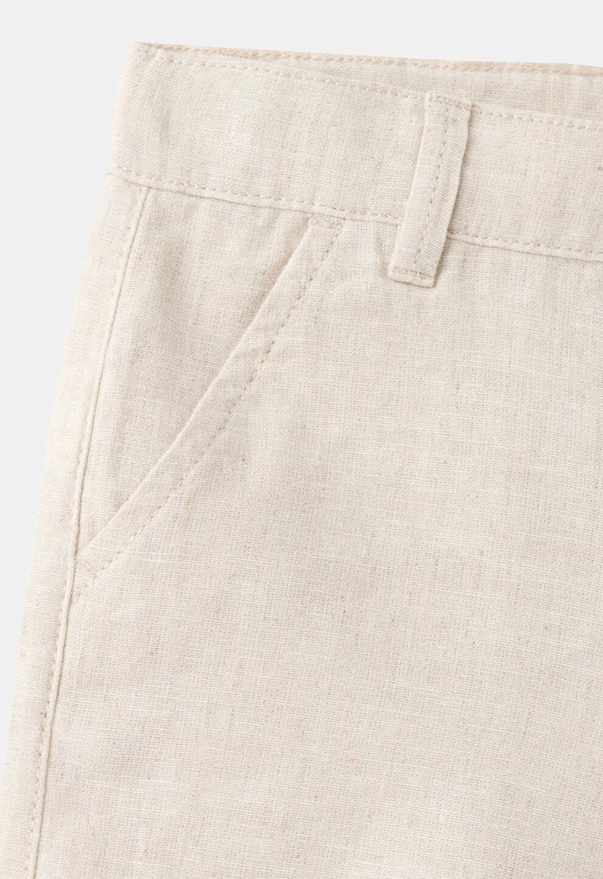 MANGO - Bermudas BIKEB - Light/Pastel Brown