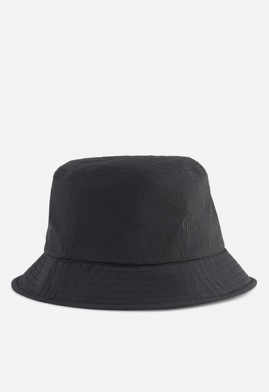 PUMA - Premium Ess Script Bucket Hat - Black
