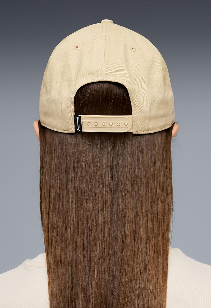 PUMA - Ess Elevated Metal Puma Cat Bb Cap - Toasted Almond