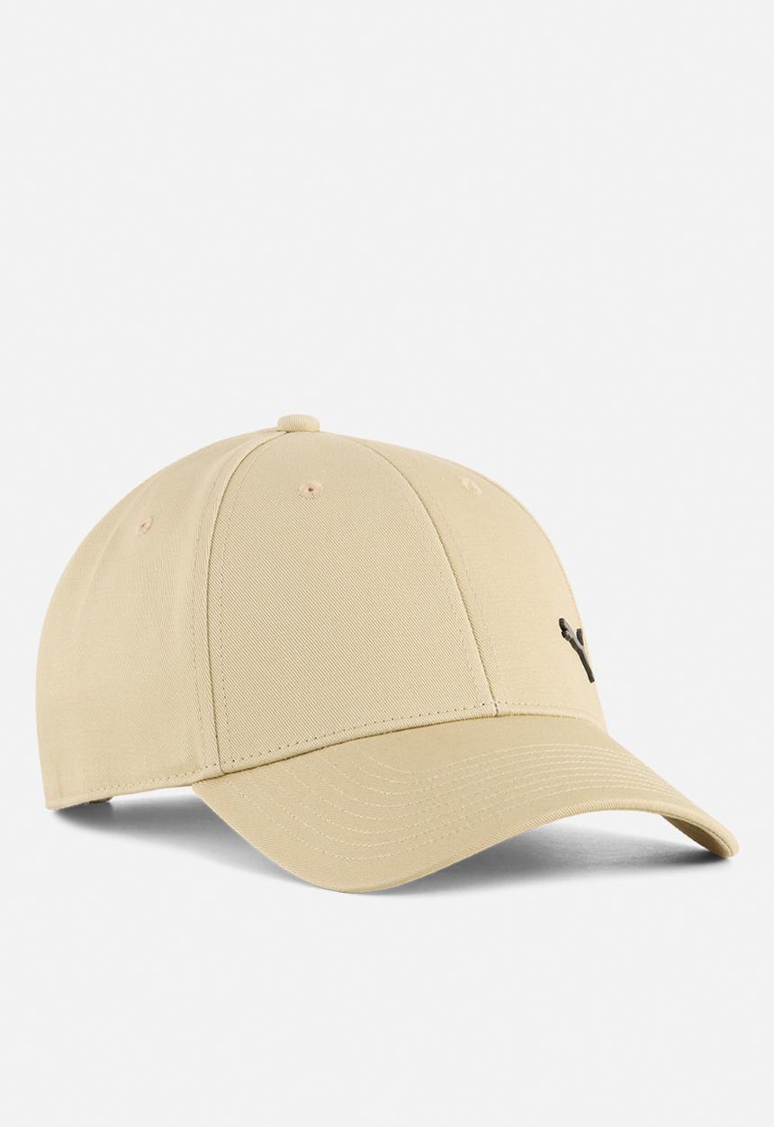 PUMA - Ess Elevated Metal Puma Cat Bb Cap - Toasted Almond