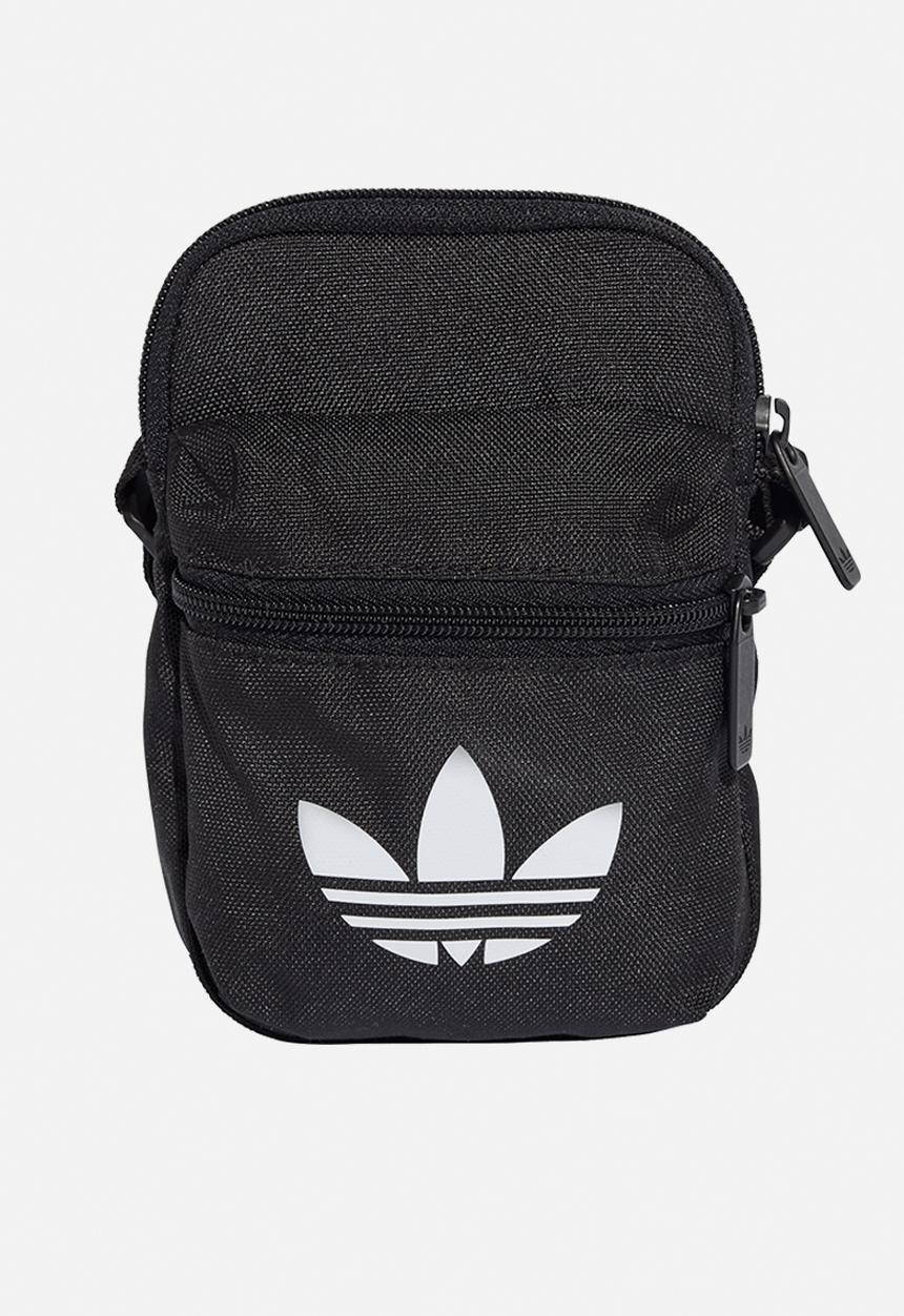 adidas Originals - Adicolor festival bag - black/white