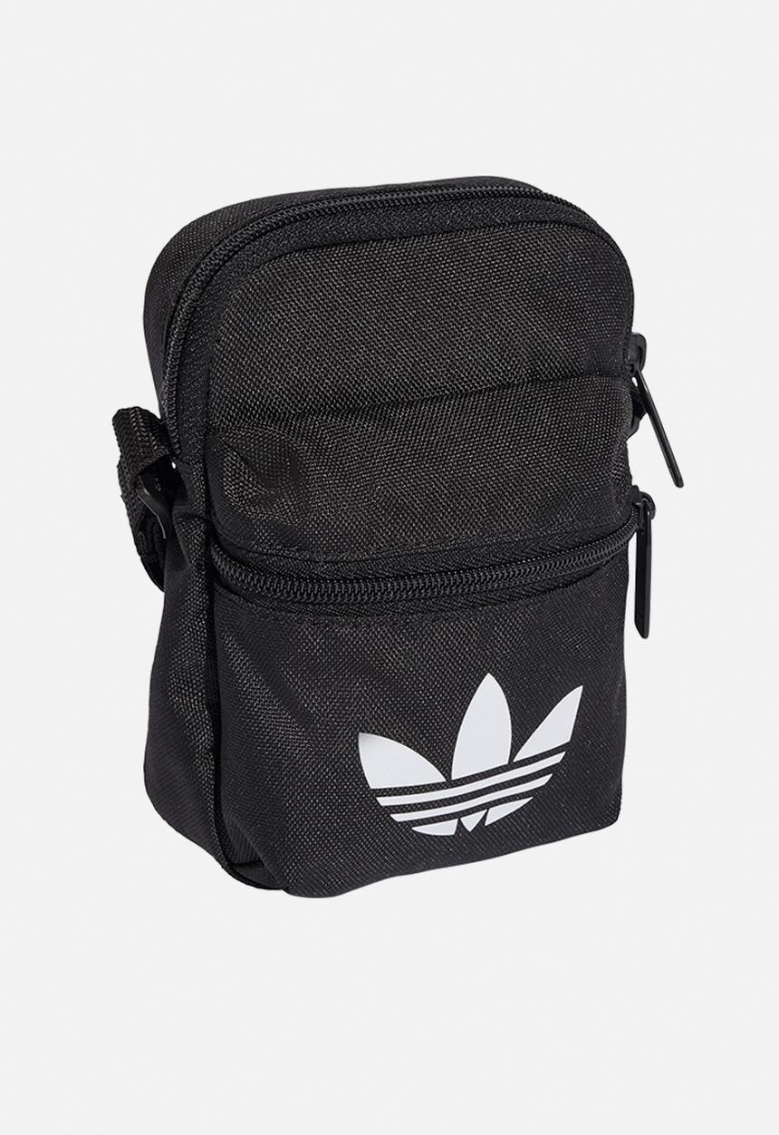 adidas Originals - Adicolor festival bag - black/white