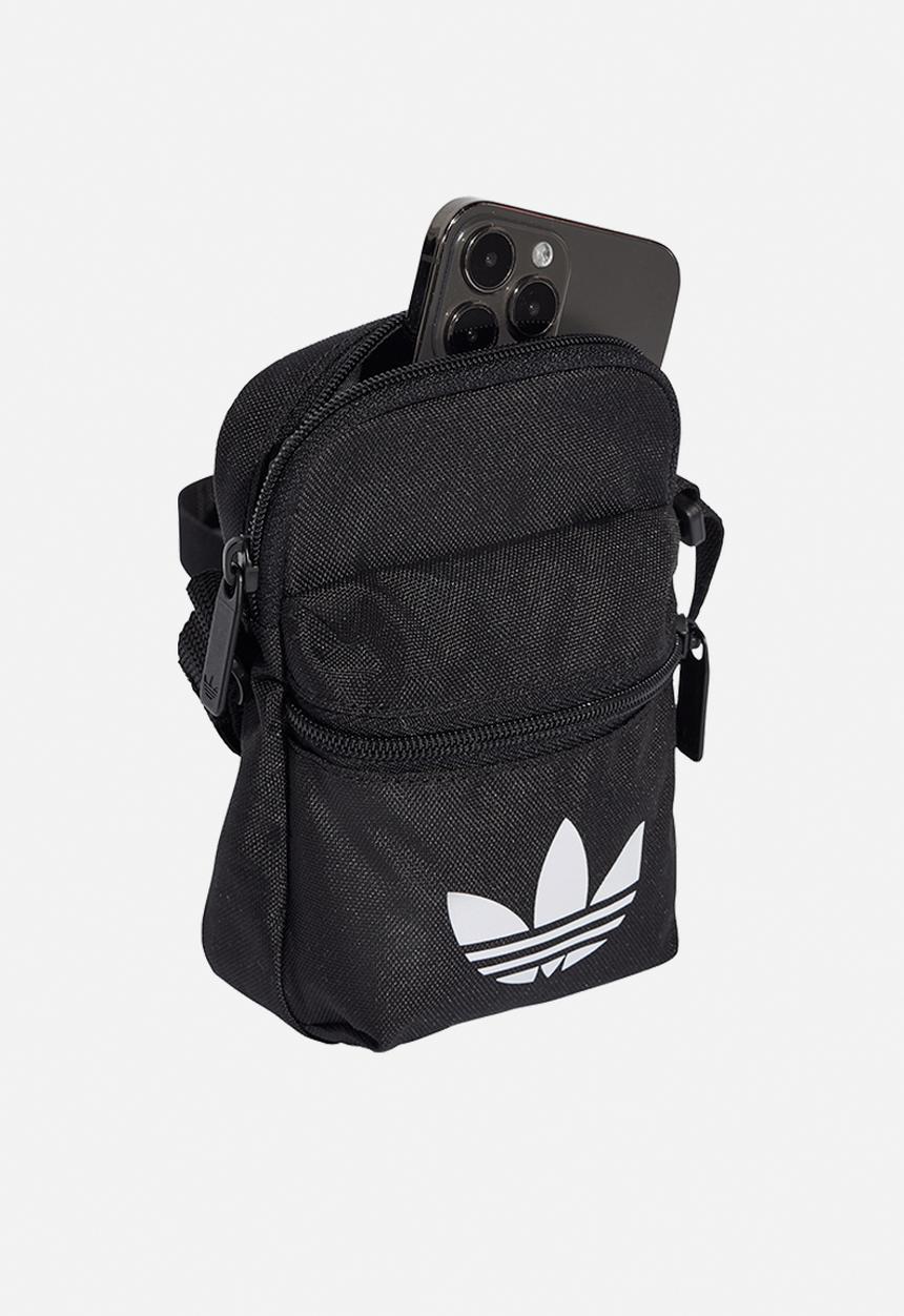 adidas Originals - Adicolor festival bag - black/white