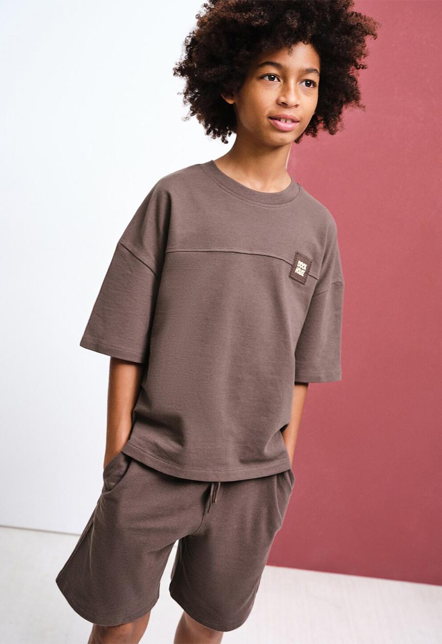 MANGO - Bermudas CHOCOSET - Dark Brown
