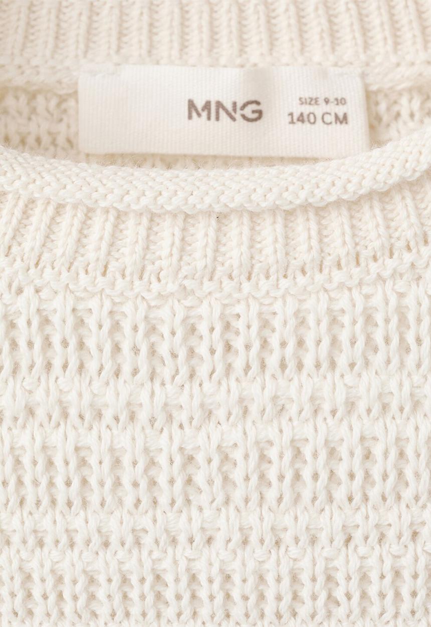 MANGO - Top FARAH - Light Beige
