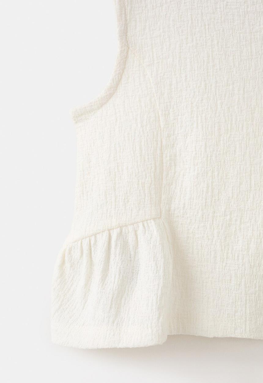 MANGO - T-Shirt TEXTUSET - Natural