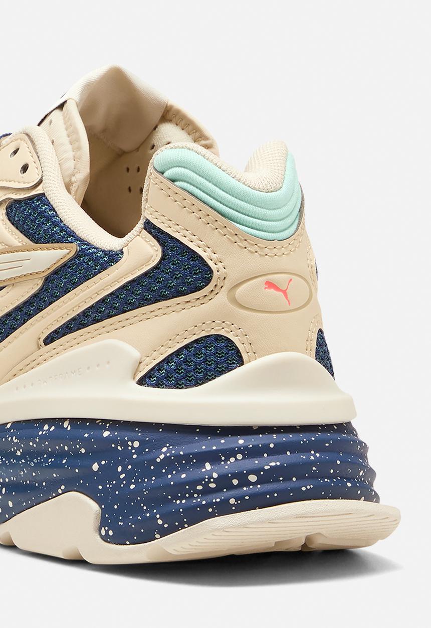 PUMA - Fade Nitro LS - Canvas-Blue Jewel-Alpine Snow