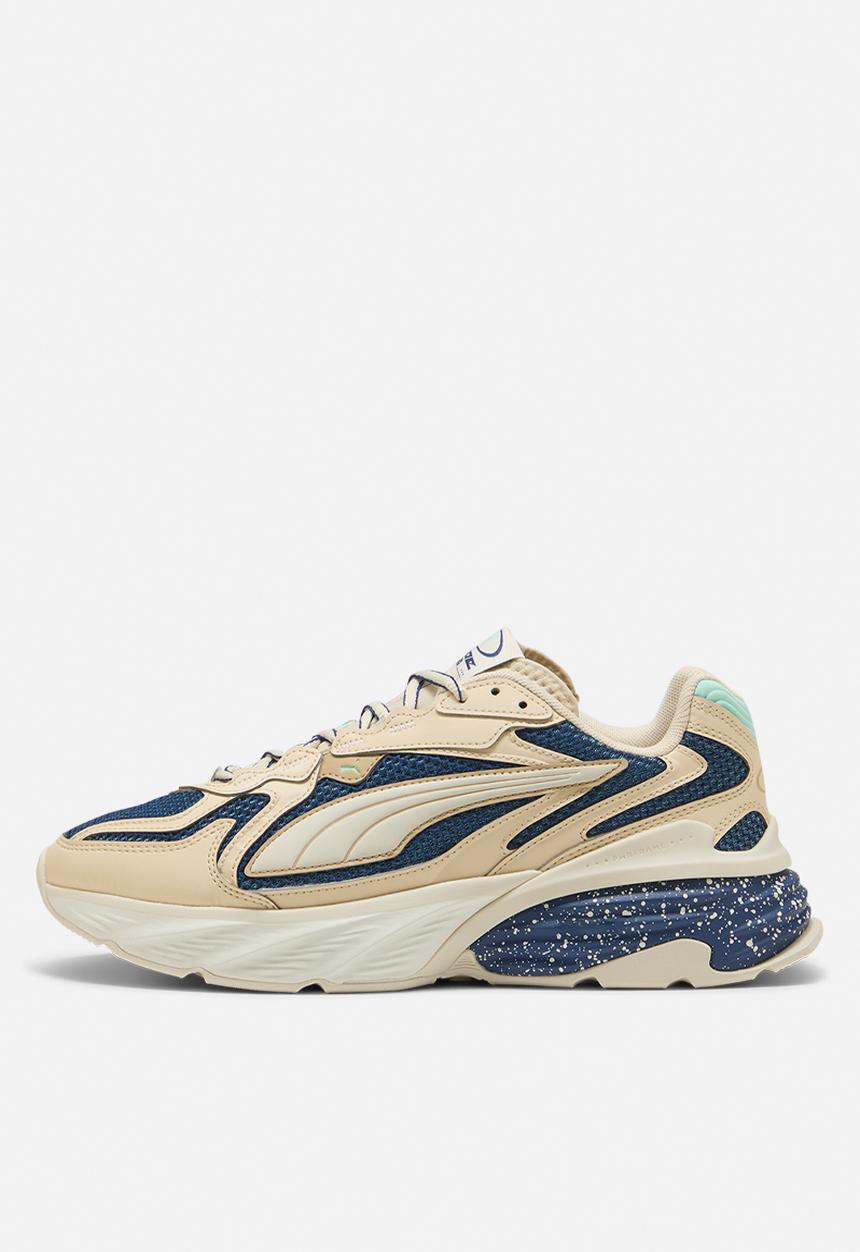 PUMA - Fade Nitro LS - Canvas-Blue Jewel-Alpine Snow
